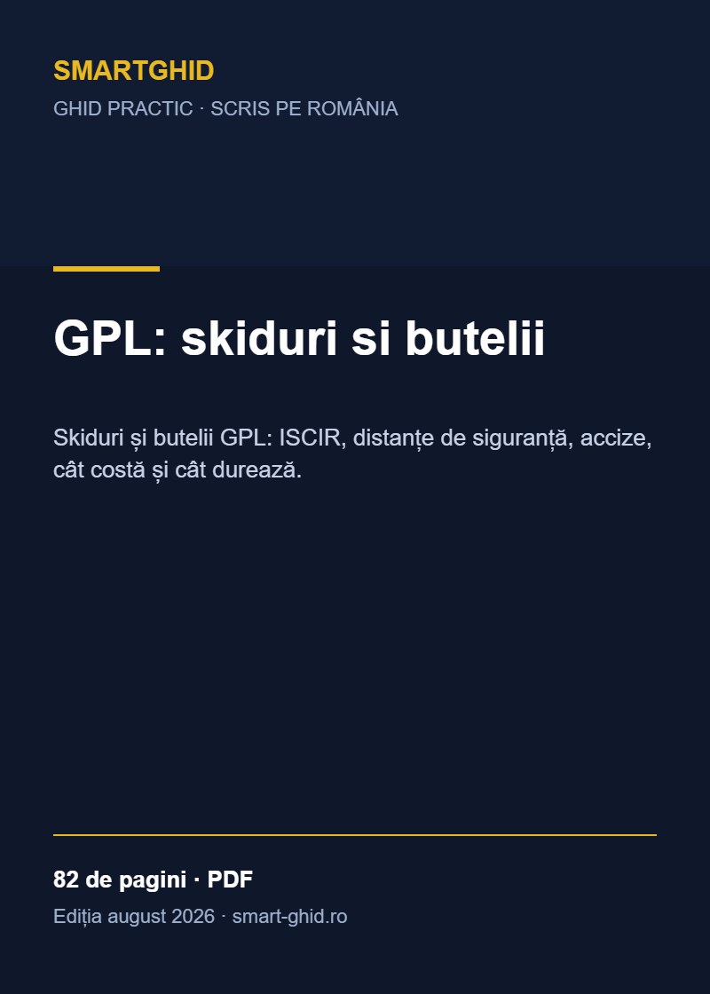 Coperta ghidului GPL: skiduri si butelii