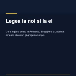 Coperta ghidului Legea la noi si la ei