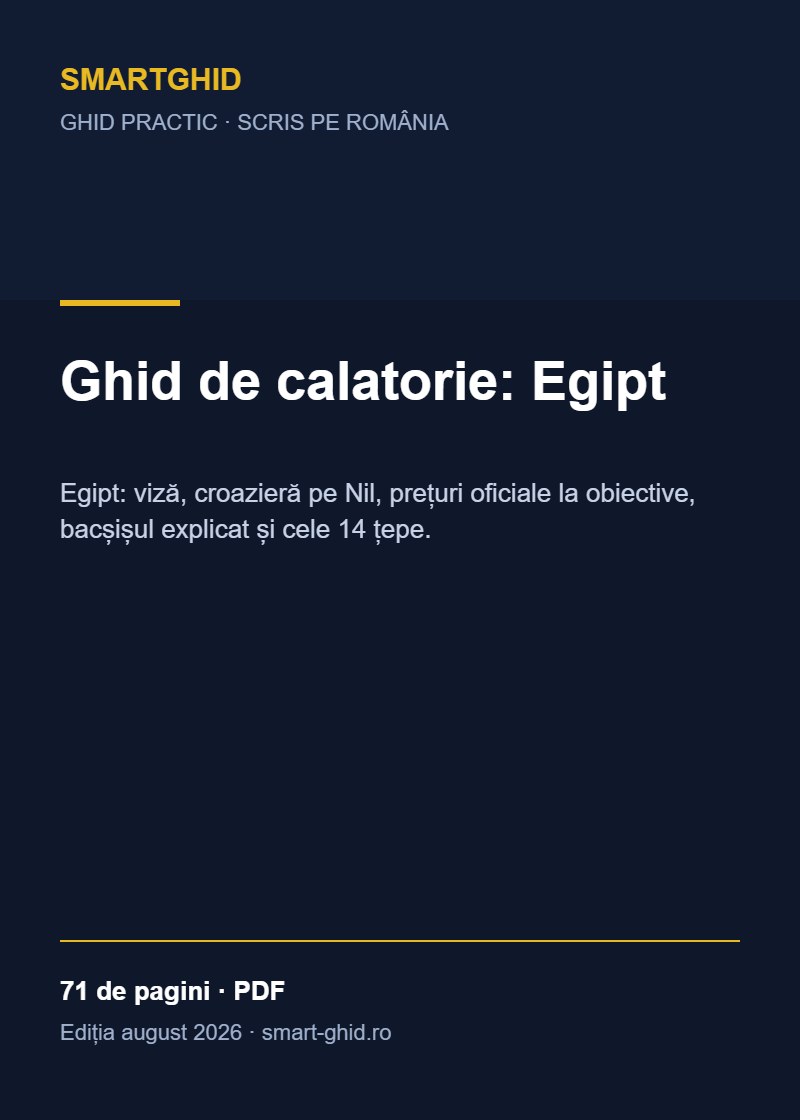 Coperta ghidului Ghid de calatorie: Egipt